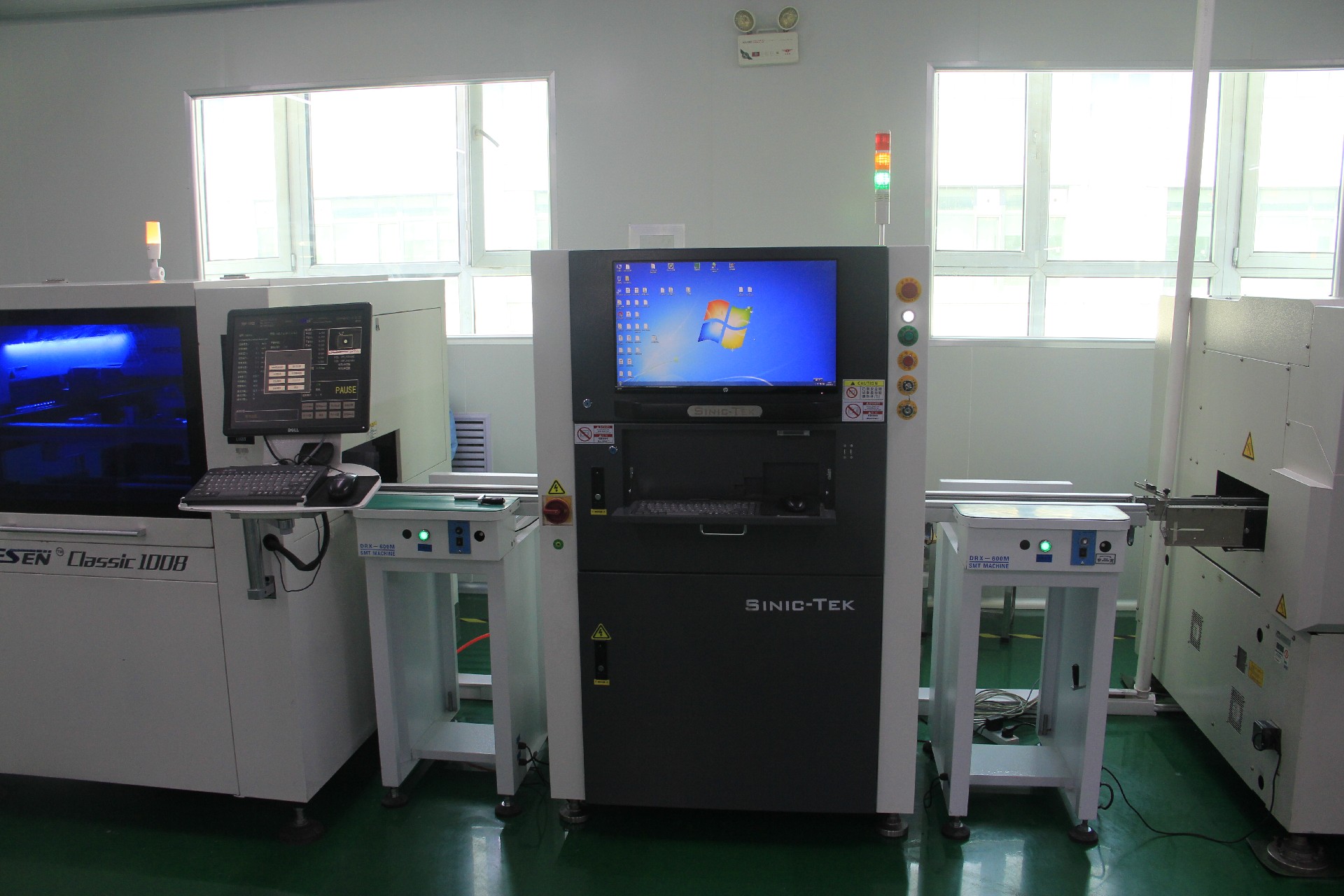 全自動(dòng)印刷機(jī)+spi